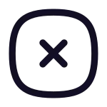 Close Square SVG Icon